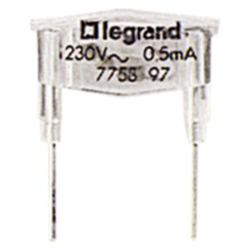 Legrand jel. lámpa 230V 0,5MA zöld