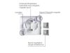 Legrand Forix 107 keresztkapcsoló falon kívüli IP44 fehér