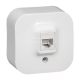 Legrand Forix 1xRJ45 Cat.5e UTP informatikai csatlakozóaljzat falon kívüli IP20 fehér