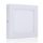 LED panel 120x120 7W falon kívüli meleg fehér