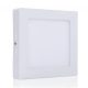 LED panel 120x120 7W falon kívüli meleg fehér