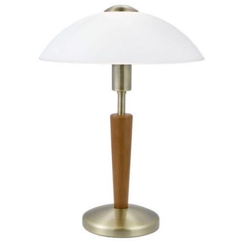 SOLO 1 Aszt.E14 1*60W bronz/dió érint.