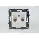 Panasonic Karre Plus RJ45 CAT6 + RJ11 CAT3 FALI ALJZAT fehér keret nélkül