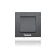 Panasonic Karre Plus keresztkapcsoló 107 fekete (Keret nélkül)