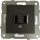 Panasonic Karre Plus USB töltő aljzat 5V 2A fekete keret nélkül