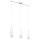 RIVATO Függ E27 3x60W üv/kr h:70,5cm