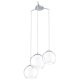 BOLSANO Függ E27 3x60W kr/üv d:50,5cm
