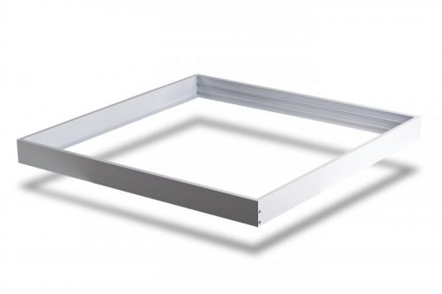 LED panel falon kívüli beépítőkeret alumínium 600x600 fehér