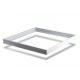 LED panel falon kívüli beépítőkeret alumínium 600x600 fehér