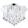 Almonte LED menny. G9 4x2,5W kr/krist. IP44