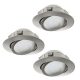 Pineda LED beépíthető kerek 3x6W 8,4cm mnik.