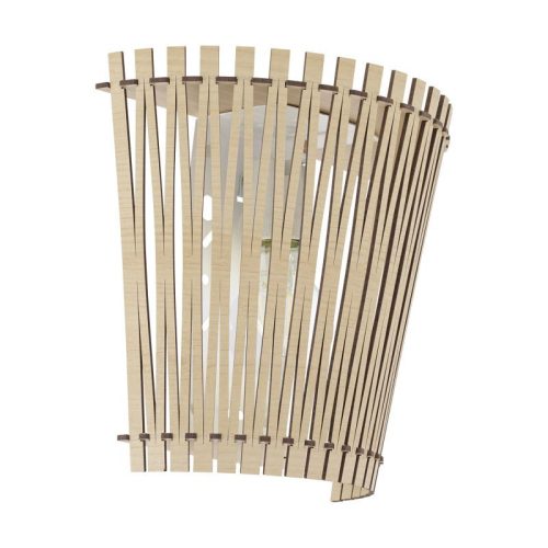 Sendero fali E27 1x60W juhar