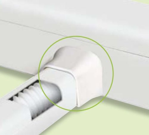 Clima Plus lefolyócső összekötő 35x30 klímacsatornához