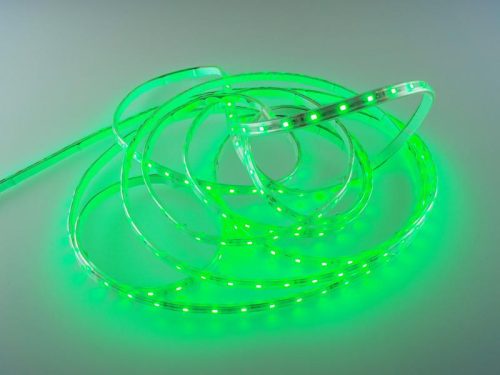 Led szalag SMD3528 3,6W/m 60 led/m kültéri Zöld  5m dekor