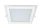 Led panel 6W üveg fehér