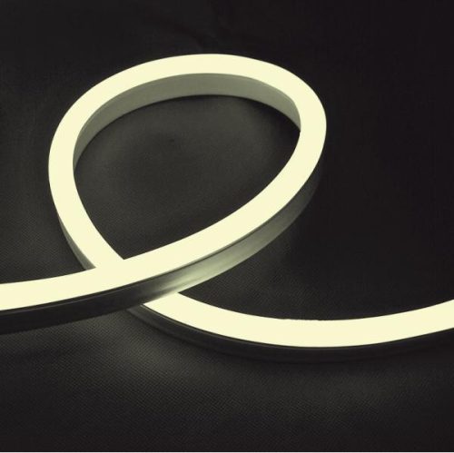 NEON flex fénykábel meleg fehér 24VDC