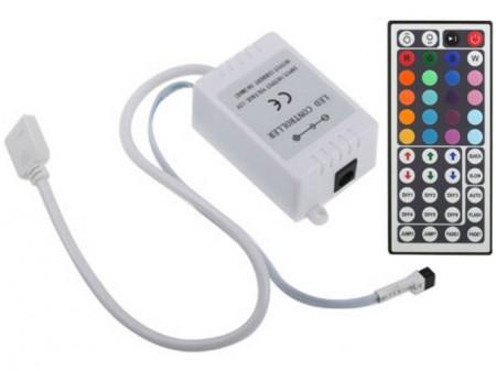 RGB vezérlő infra távirányítású 72W 44 gombos