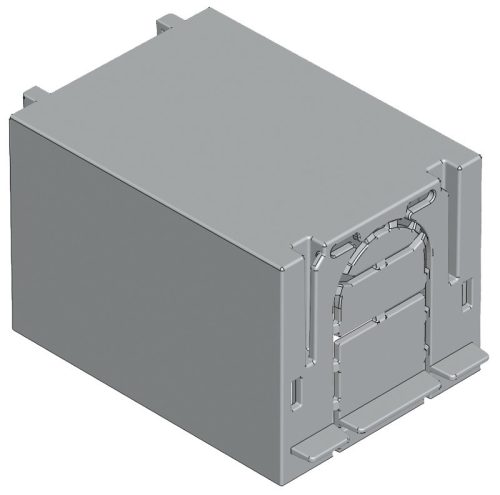 Érintésvédelmi burkolat alsó/felső kábelbevezetéshez 1P 00, 1P, L=66 mm