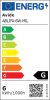 LED lámpa Designer Vintage E27 Extra Meleg fehér,  (8W/360°) Dimmelhető, Millau