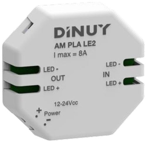 Jelerősítő modul LED szalagokhoz 12-48 VDC, max. 8 A
