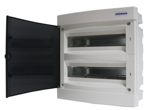 Schrack lakáselosztó süllyesztett 2x18 modul IP40 Topo