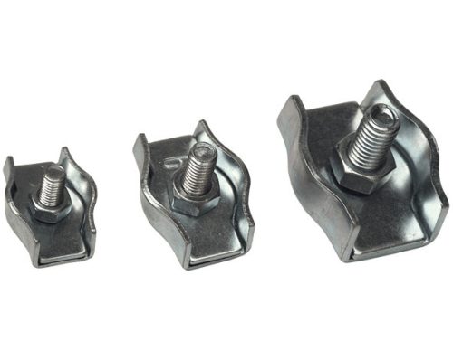 Sodronyszorító bilincs, szimpla d=4-4,8mm