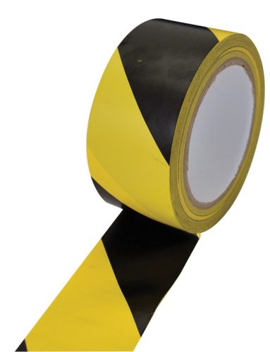 Ipari padlójelölő szalag L:33m,W:50mm