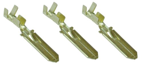 Szig.tlen rátolható csatlakozó csap 6,3×0,8mm, 1-2,5mm2, sárgaréz, rögz.csapos