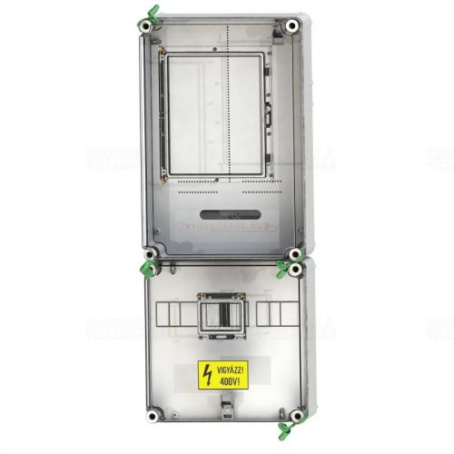 CSATÁRI PLAST PVT 3075 FM-K 1/3 fázisú villanyóra szekrény (nappali) 80A földkábeles