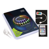 LED szalagRGB szett 5m, 30 LED/m, IP65,7,2W/m, SMD5050