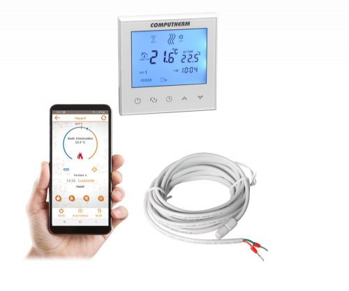 COMPUTHERM E230 Wi-Fi termosztát radiátoros- és padlófűtési rendszerekhez 16A terhelhetőséggel