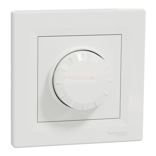Schneider Asfora LED fényerőszabályzó 0-200W, komplett, fehér
