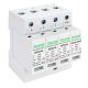 T2 AC típusú túlfeszültség levezető, cserélhető betéttel 3+1P 40kA 275V