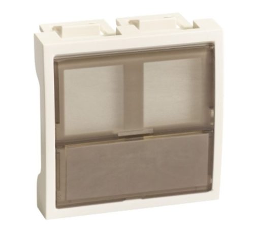Schneider ULTRA 2xRJ45 adapter, 2 modulos