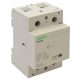 Installációs kontaktor 230V, 50Hz, 3 Mod, 2×NO, AC1/AC7a, 80A,