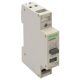 Moduláris nyomógomb, jelzőfénnyel 230V, 50Hz, 1NO+1NC, LED, Ith:16A, AC-14, Ie:6A
