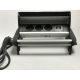 Irodai asztalba süllyeszthető elosztó mortise 3db dugalj + 2db USB 5V 2,1A