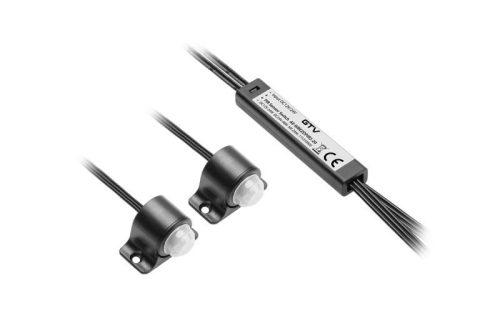LED szalaghoz dupla PIR mozgásérzékelő (12/24V)