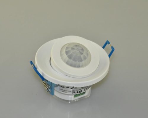 Mozgásérzékelő max. 800W süllyeszthető+állítható döllés szögű 360°