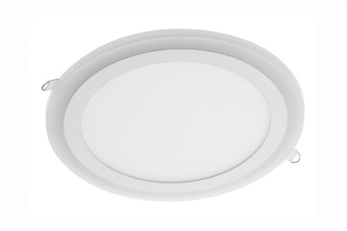 GTV Twins falba süllyesztett LED kör  panel 16W(12+4W) d190mm 3000K