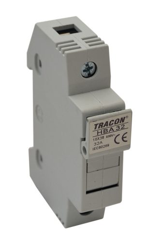 Szakaszolókapcsoló-biztosító hengeres bizt.hoz, maszkolható 32A, 10x38mm; Un=230V/400V