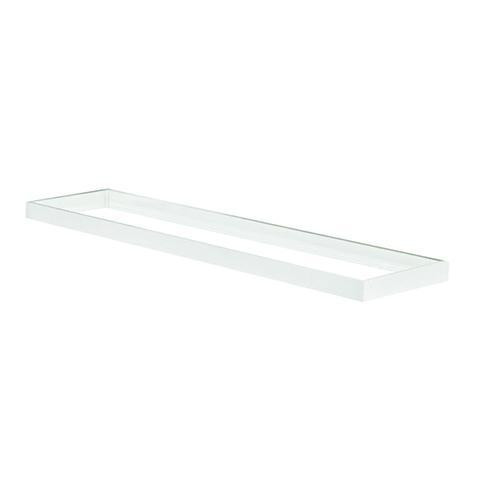 LED panel falon kívüli beépítőkeret fehér, pattintós 1200x300 mm HL