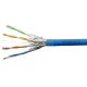 Számítógépvezeték U/FTP CAT6a 4x2xAWG23/1, 500Mhz, LS0H, Dca