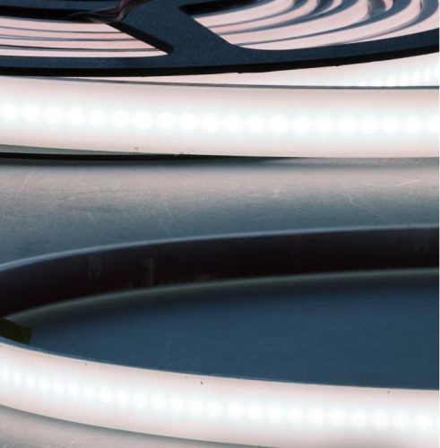 Prémium LED szalag 24V AQUA IP67 10W/m 800Lm/m 6000K UV álló 5 méter