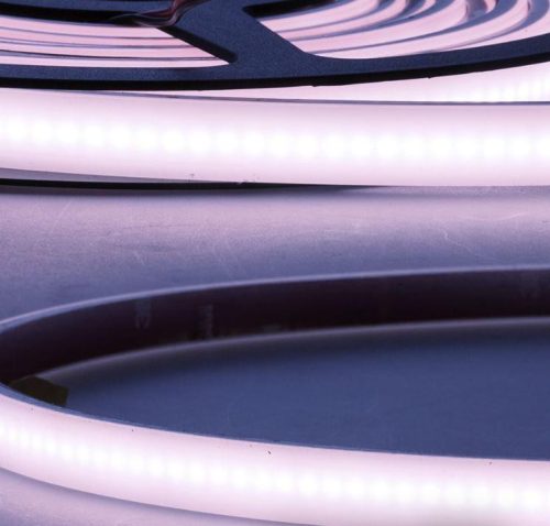 Prémium LED szalag 24V AQUA IP67 12W/m RGB UV álló 5 méter