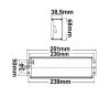 Prémium led tápegység 48V 250W IP67 1-10V dimmelhető