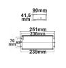 Prémium led tápegység 48V 400W IP67 1-10V dimmelhető