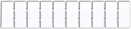 Jelölőlapka TSKA, TSKB sorozatkapocshoz, (10 modul), W=10mm TSKA10.,TSKA16.,TSKA35.,TSKA50.,TSKA95.,TSKA150.,TSKA240.