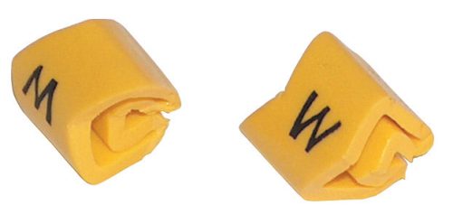 Vezetékjelölő (X betű) vezetékre ráhúzható 1,5-4mm2
