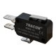 Helyzetkapcsoló, mikro, rugószáras 1×CO 10(3)A/230V, 15mm, 6,3x0,8 mm, IP00